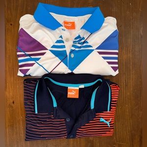 Bundle of Puma Golf Polos Size Large